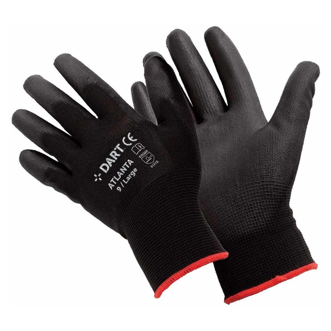 Handmax Black PU Glove Size S (7)