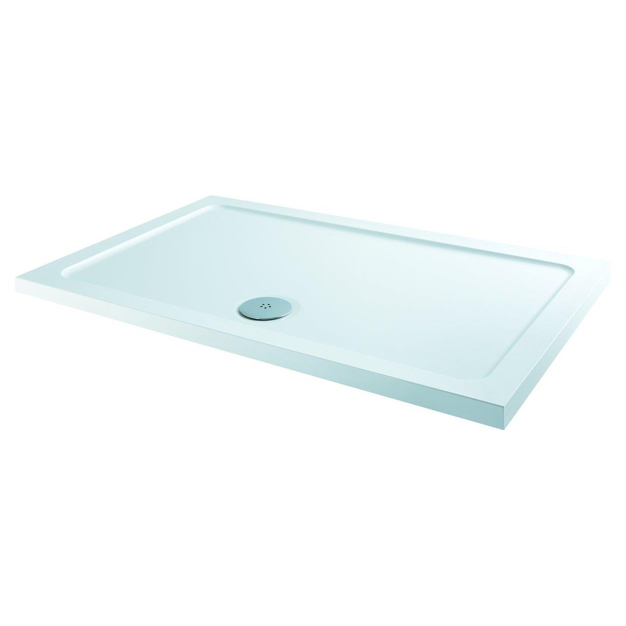 Base Slimline Rectangular Shower Tray - 1300 x 800 x 30mm