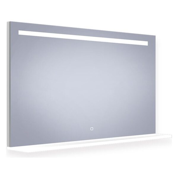 Ayr Bluetooth LED Mirror with Shelf 1200 x 800mm