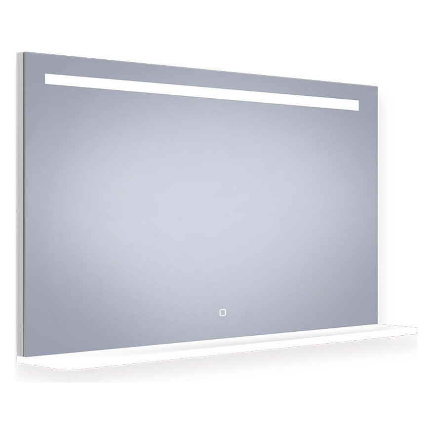 Ayr Bluetooth LED Mirror with Shelf 1200 x 800mm