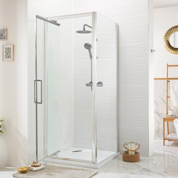Cara 8mm Infold Door Enclosure 760 x 700mm