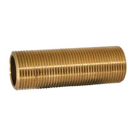 ½ x 6" Long Threaded Brass Nipple
