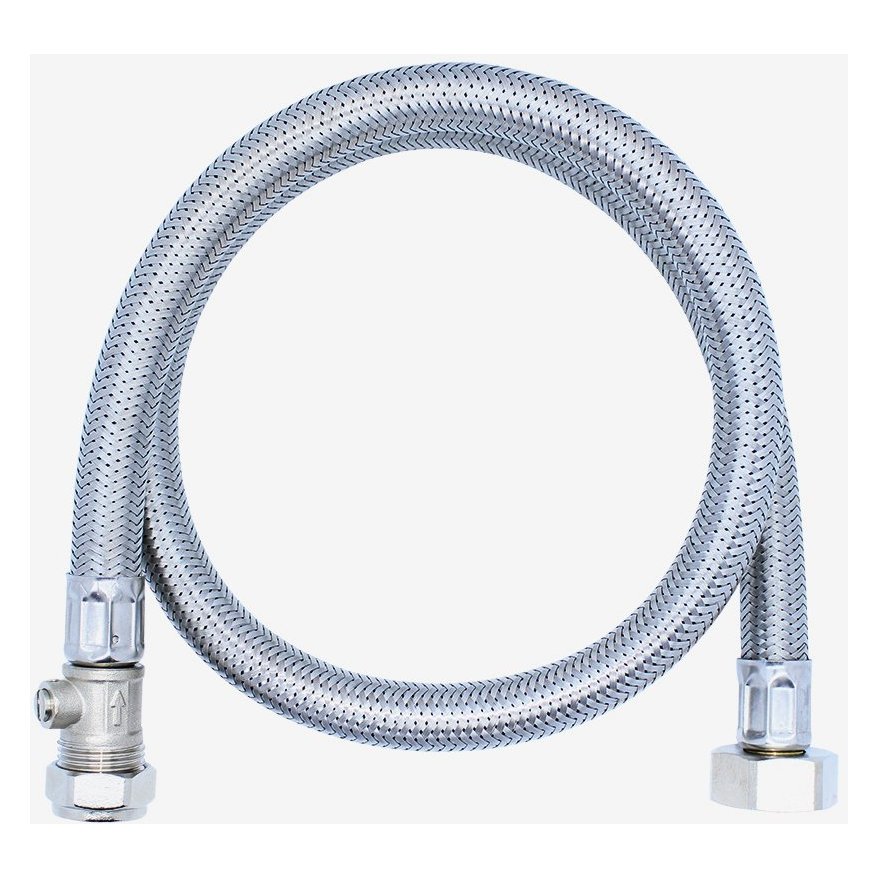 ¾" x 15mm ISO - 900mm Flexible Hose
