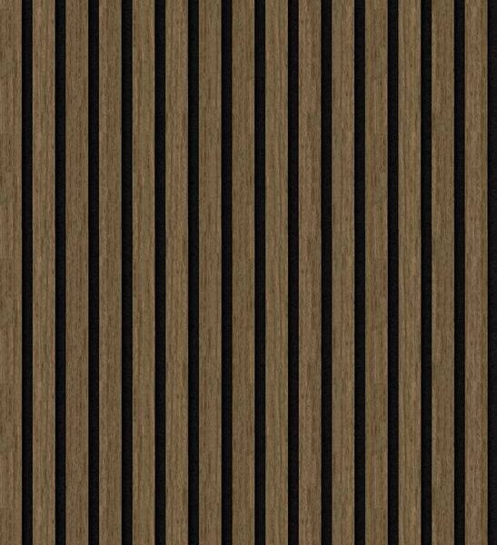 18mm Natural Oak Acoustic Slatwall - 2.4m x 605mm