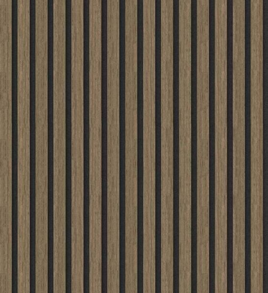 18mm Walnut Acoustic Slatwall - 2.4m x 605mm
