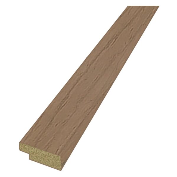 12mm Light Ash Water Resistant Slatwall Right Trim - 2.6m x 26mm