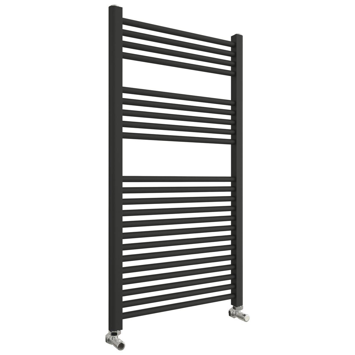 Maree 600 x 1120mm Black Towel Warmer
