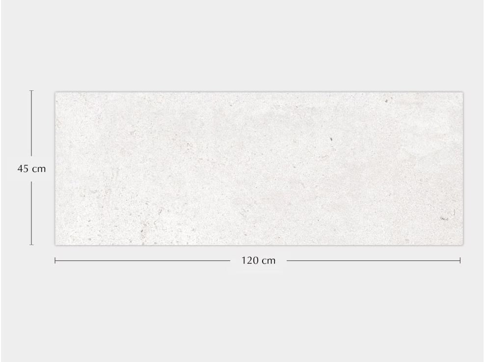 Prada White (45 x 120cm)