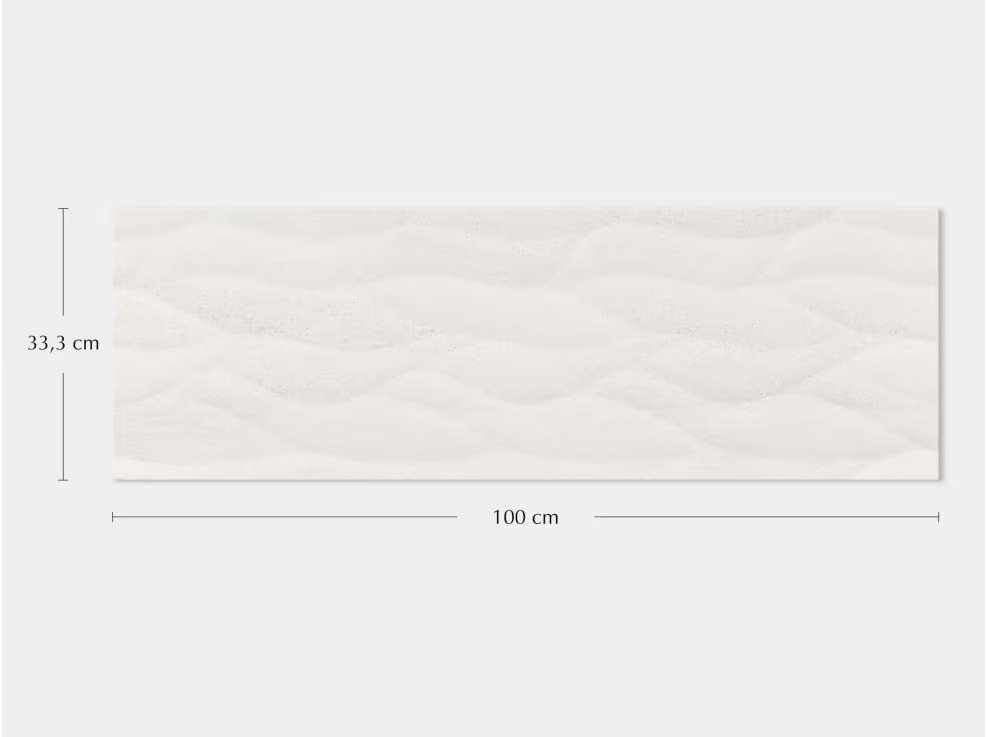 Ona Blanco (33.3 x 100cm)