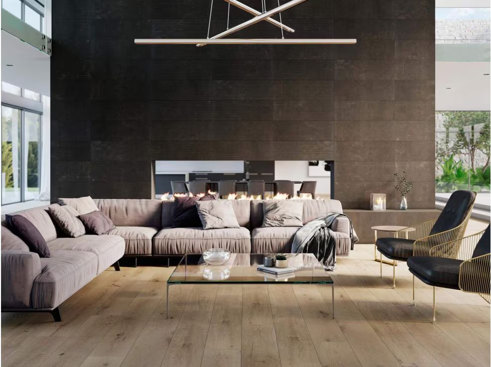 Magma Black (33.3 x 100cm)