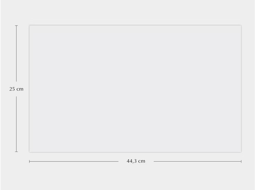 Glaciar (25 x 44.3cm)