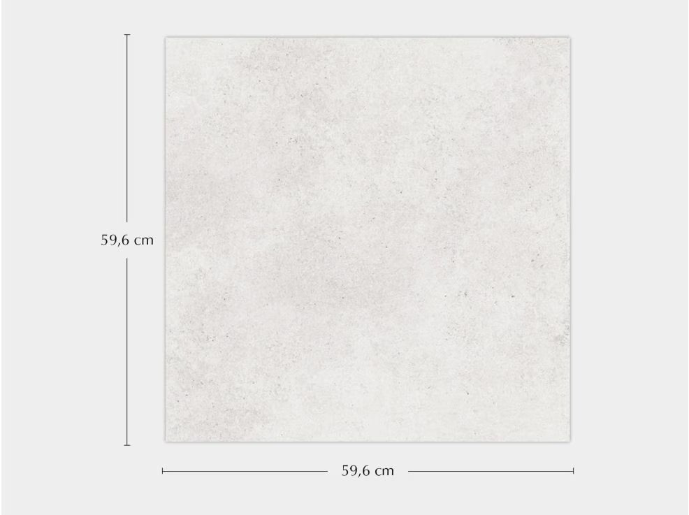 Baltimore White (59.6 x 59.6cm)