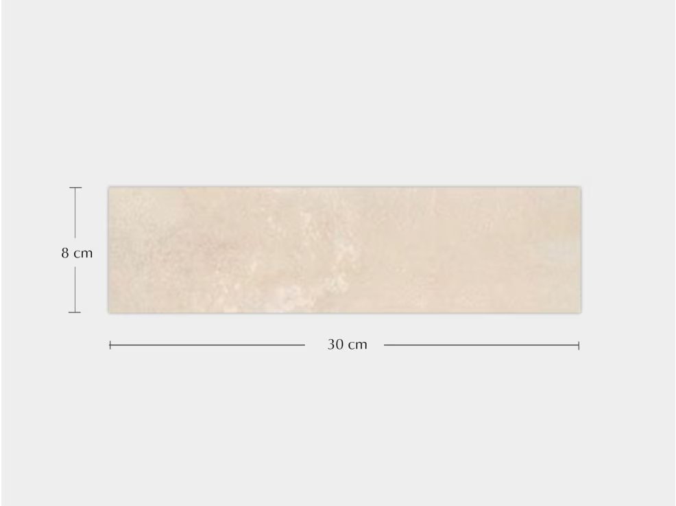 Nebula White (8 x 30cm)