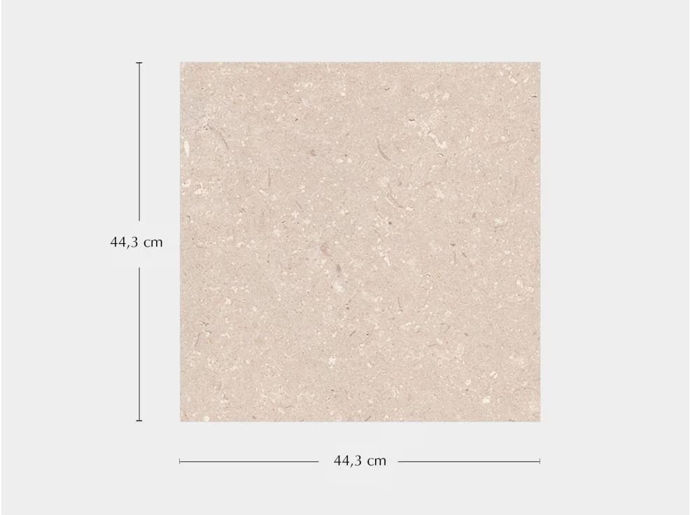 Coral Caliza L (44.3 x 44.3cm)