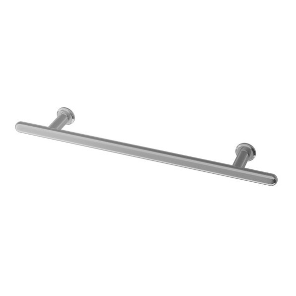Multirail Straight Towel Hanger 450mm Chrome