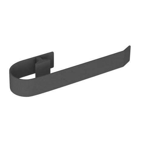 Tunstall V Towel Hanger 280mm Matt Anthracite