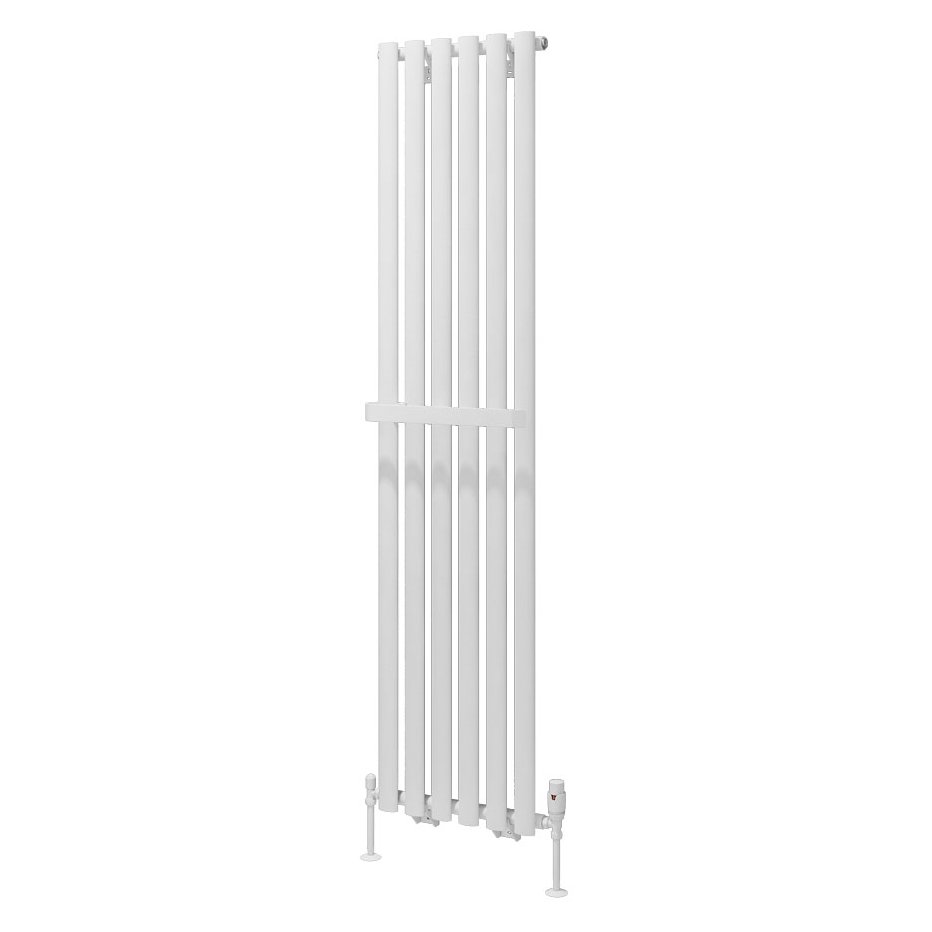 Tunstall V Towel Hanger 420mm Matt White