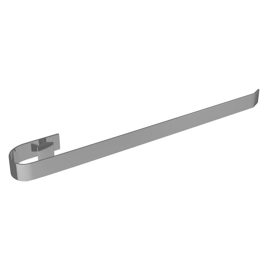 Tunstall V Towel Hanger 630mm Chrome