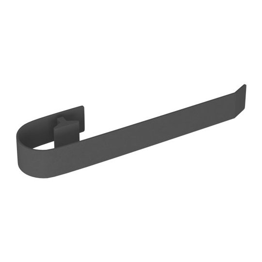Tunstall H Towel Hanger 330mm Matt Anthracite
