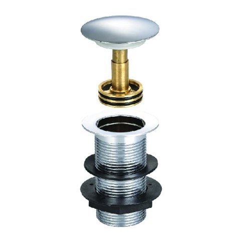 ASP Push Button Easy Clean Basin Waste - Unslotted