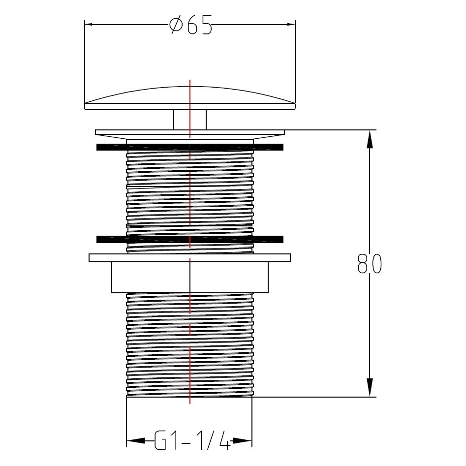 Free Flow Basin Waste