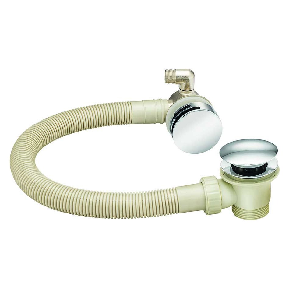 ASP Bath Combi Filler (Round) Click Waste and Overflow