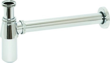 ASP 1 1/4'' Round Bottom Adjustable Bottle Trap CP