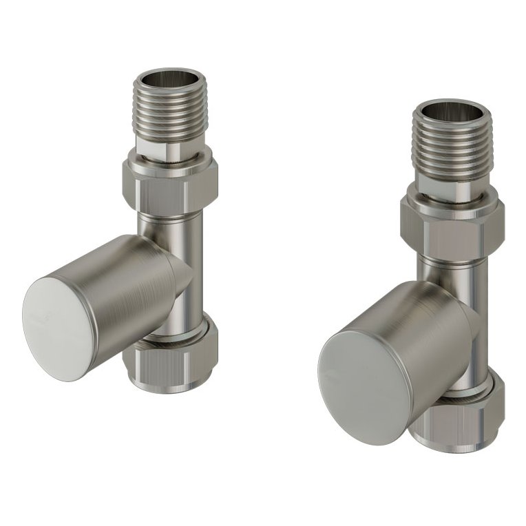 Straight Radiator Valves (pair)