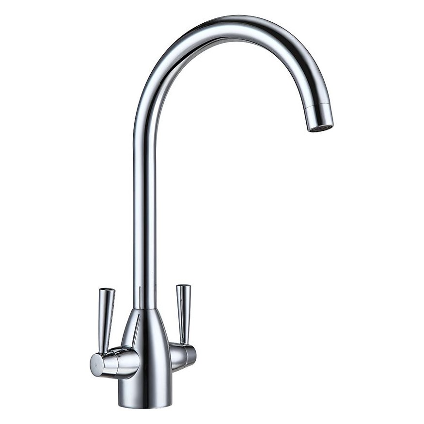 Leith Chrome Cruciform Sink Mixer