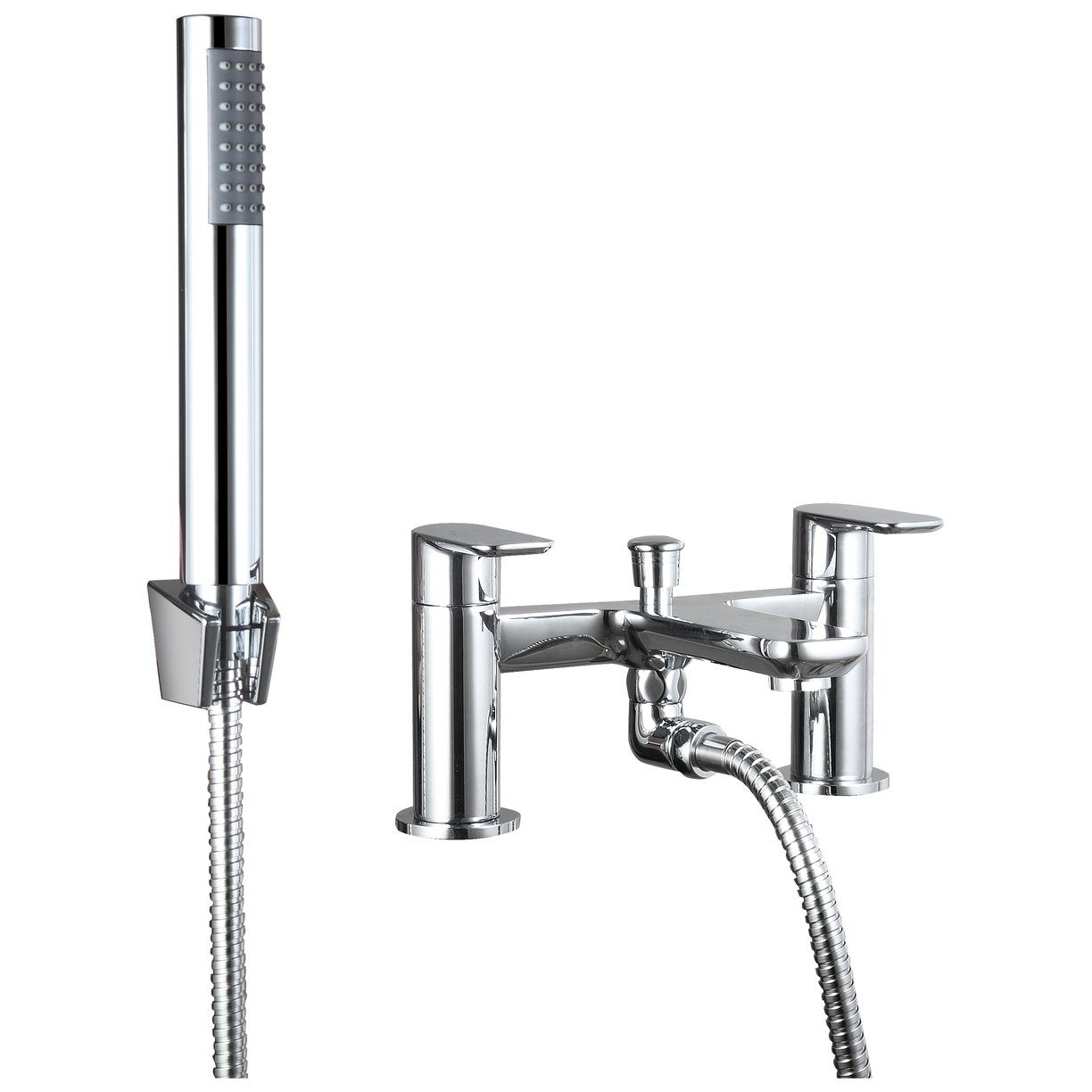 Rona Deck Mounted Baths Shower Mixer and Kit