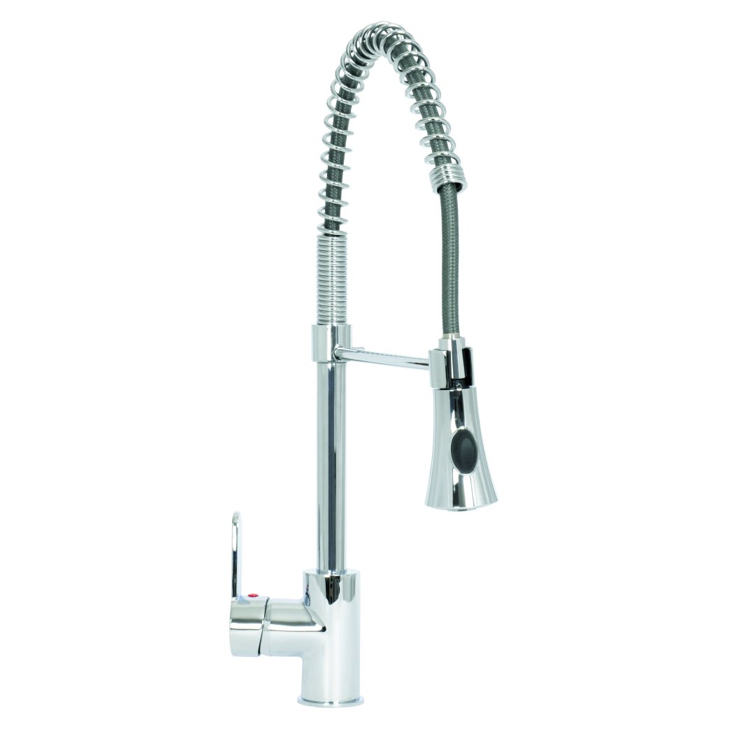 Tolsta Mono Sink Mixer Flexi Spray Head CP