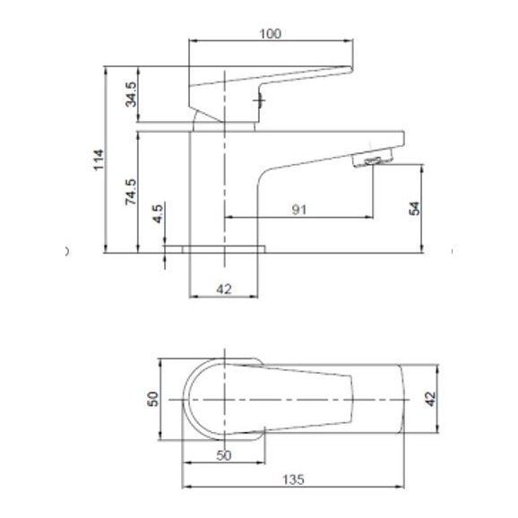 Earn Mono Basin Mixer and Click Waste