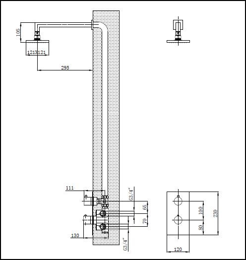 Dean Thermo BSM Pack With Extended Riser Rail and 2M Hose