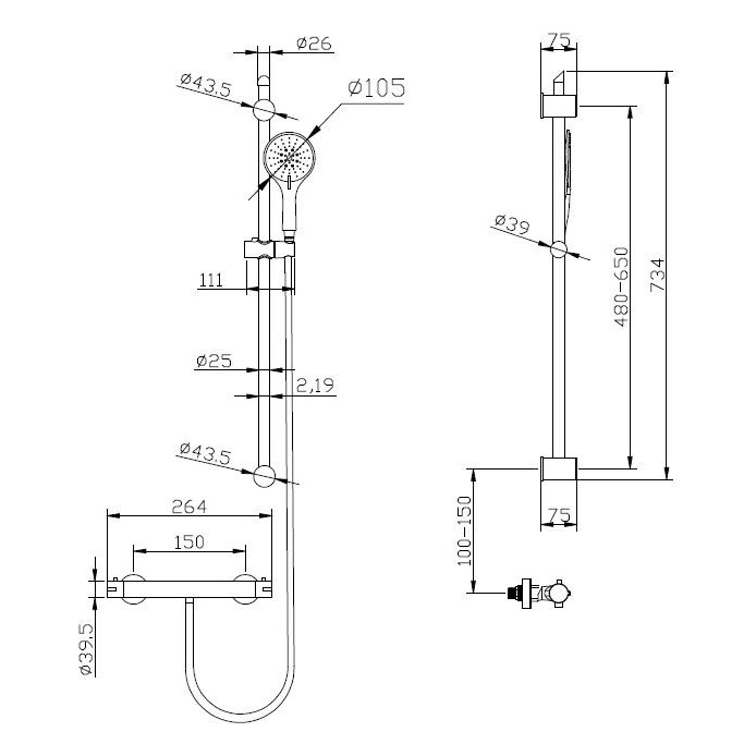 Tolsta Cool Touch Bar Valve and Kit