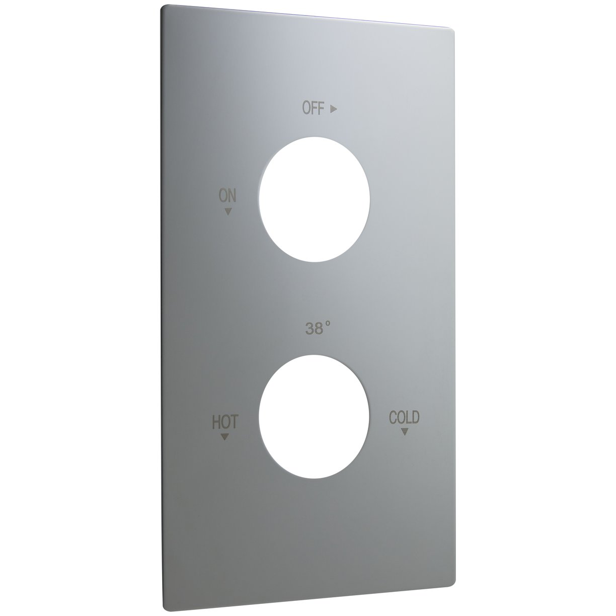 Oban Rectangle Two Hole Face Plate