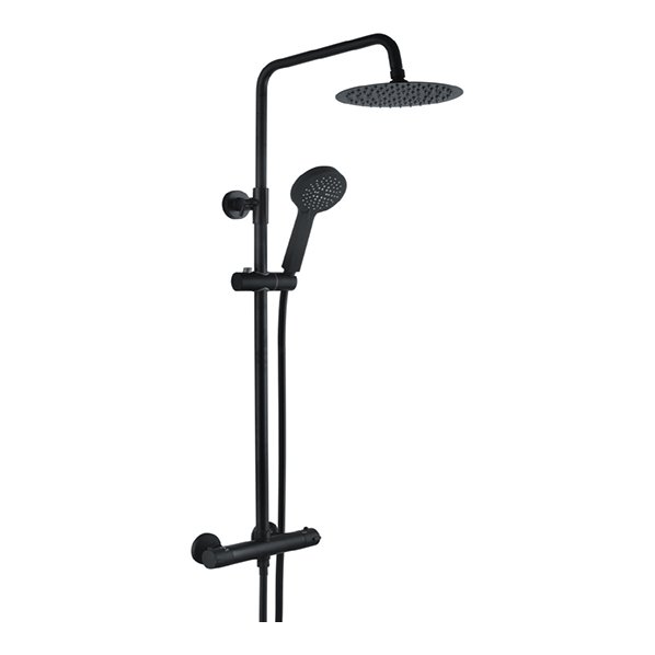 Spey Series 2 Exp Thermo Bar Shower Valve - Black
