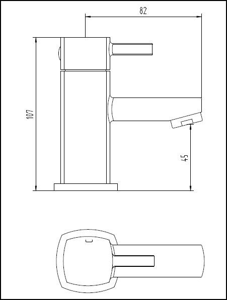 Skye 1/2'' Basin Taps CP Pairs