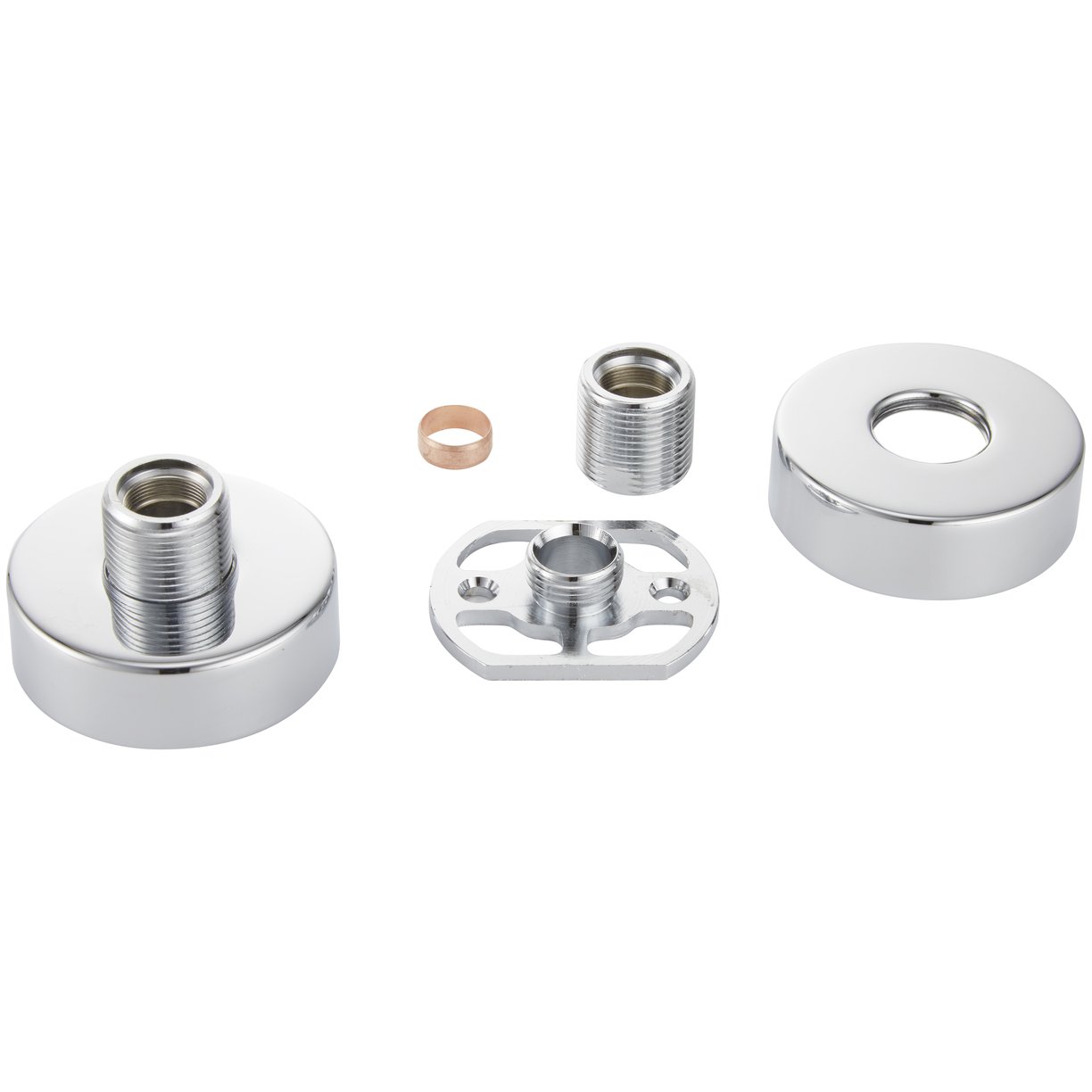 Shower Kit Round Fixing Brackets