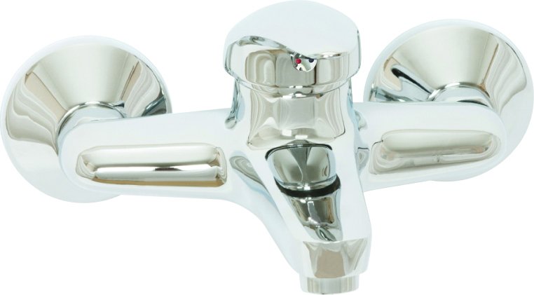 Barra SLR Wall Mounted Bath Filler CP (See Mixers Acc Section For Legs)