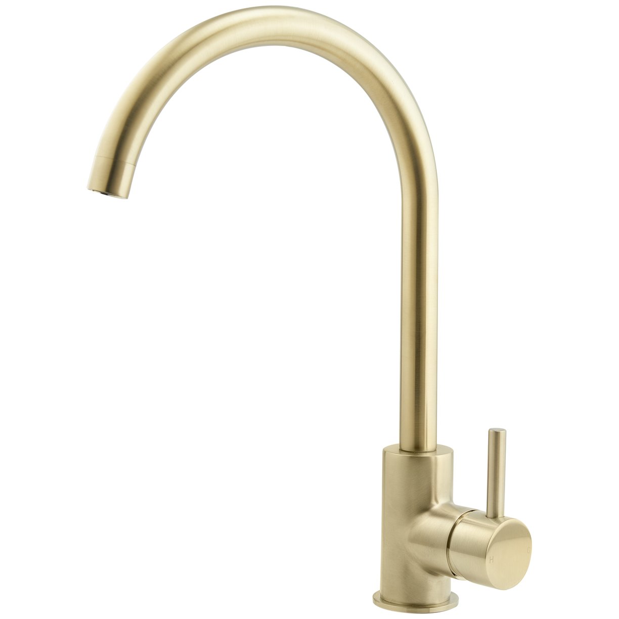 Blackford Brushed Brass Single Lever Sink Mixer