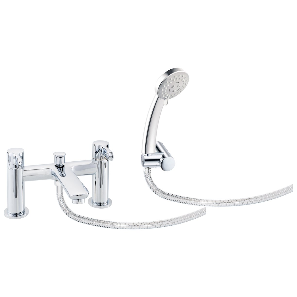 Lismore Deck Bath Shower Mixer and Kit