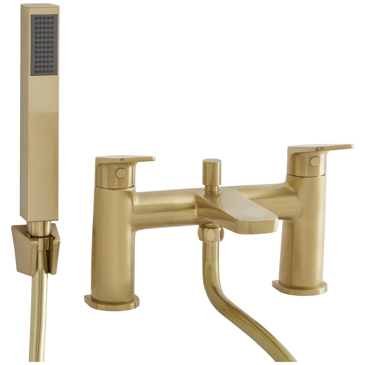 Dalmuir Brushed Brass Bath Shower Mixer