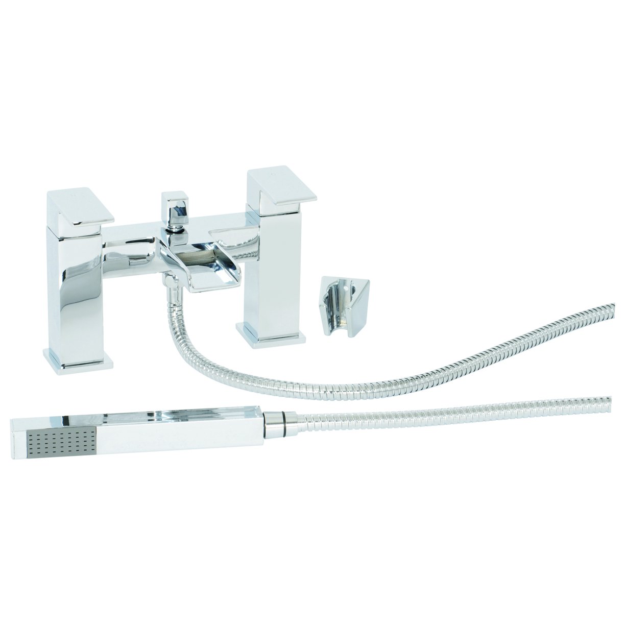 Balfron Deck Bath Shower Mixer C/W Shower Kit CP