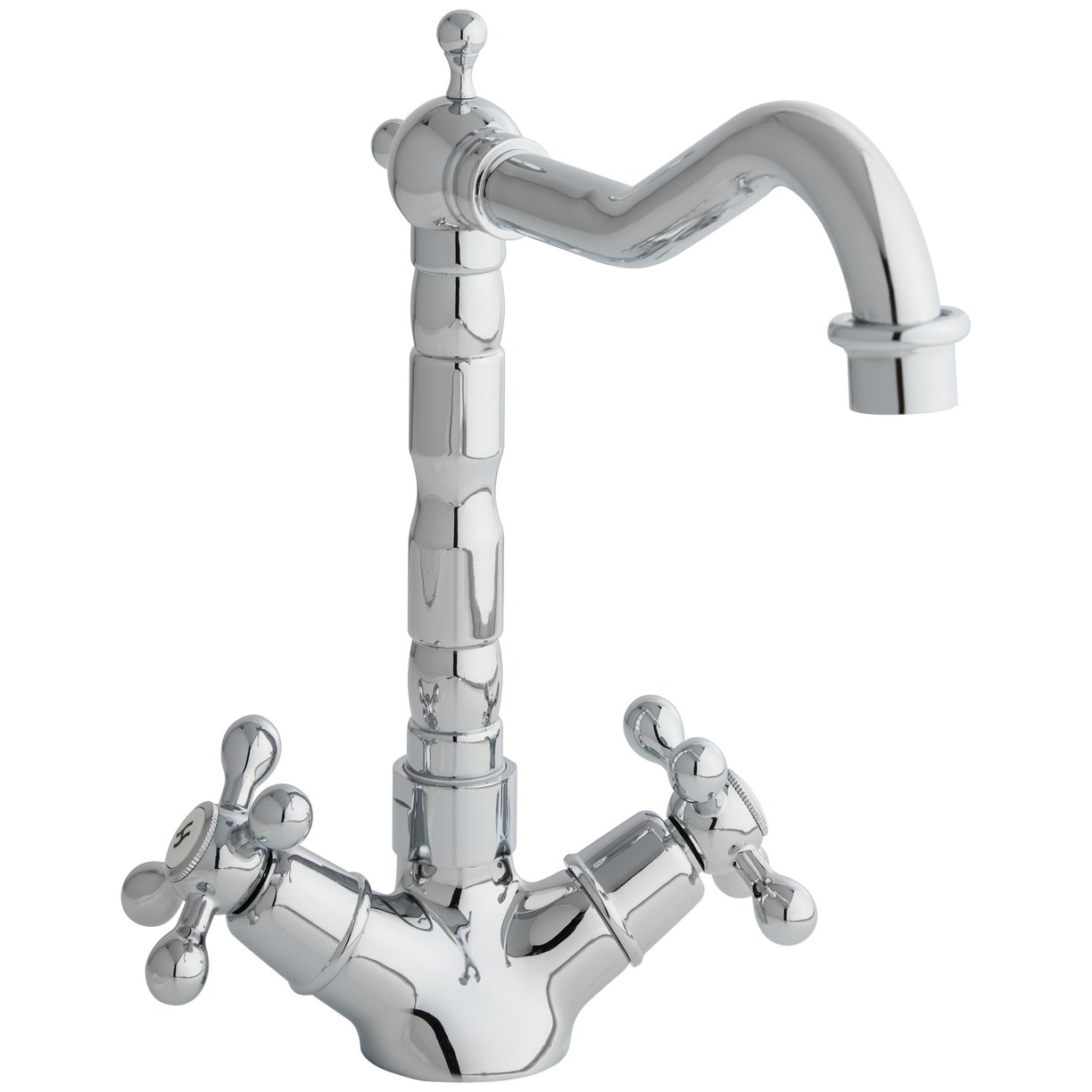 Balmoral Cruciform Traditonal Sink Mixer