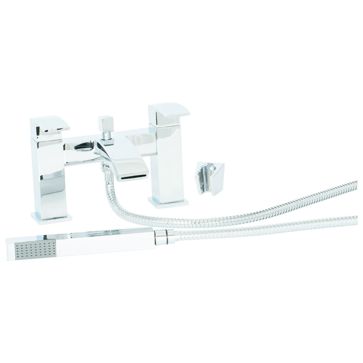 Lauder Deck Bath Shower Mixer C/W Shower Kit CP