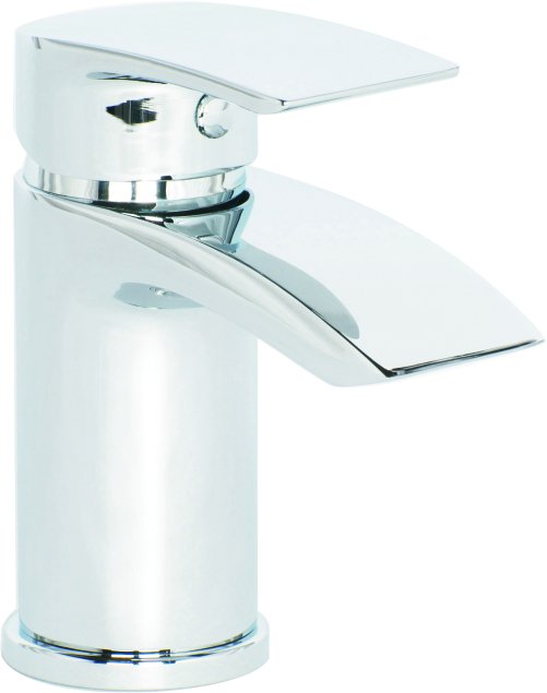 Coll Mono Basin Mixer & Push Waste CP