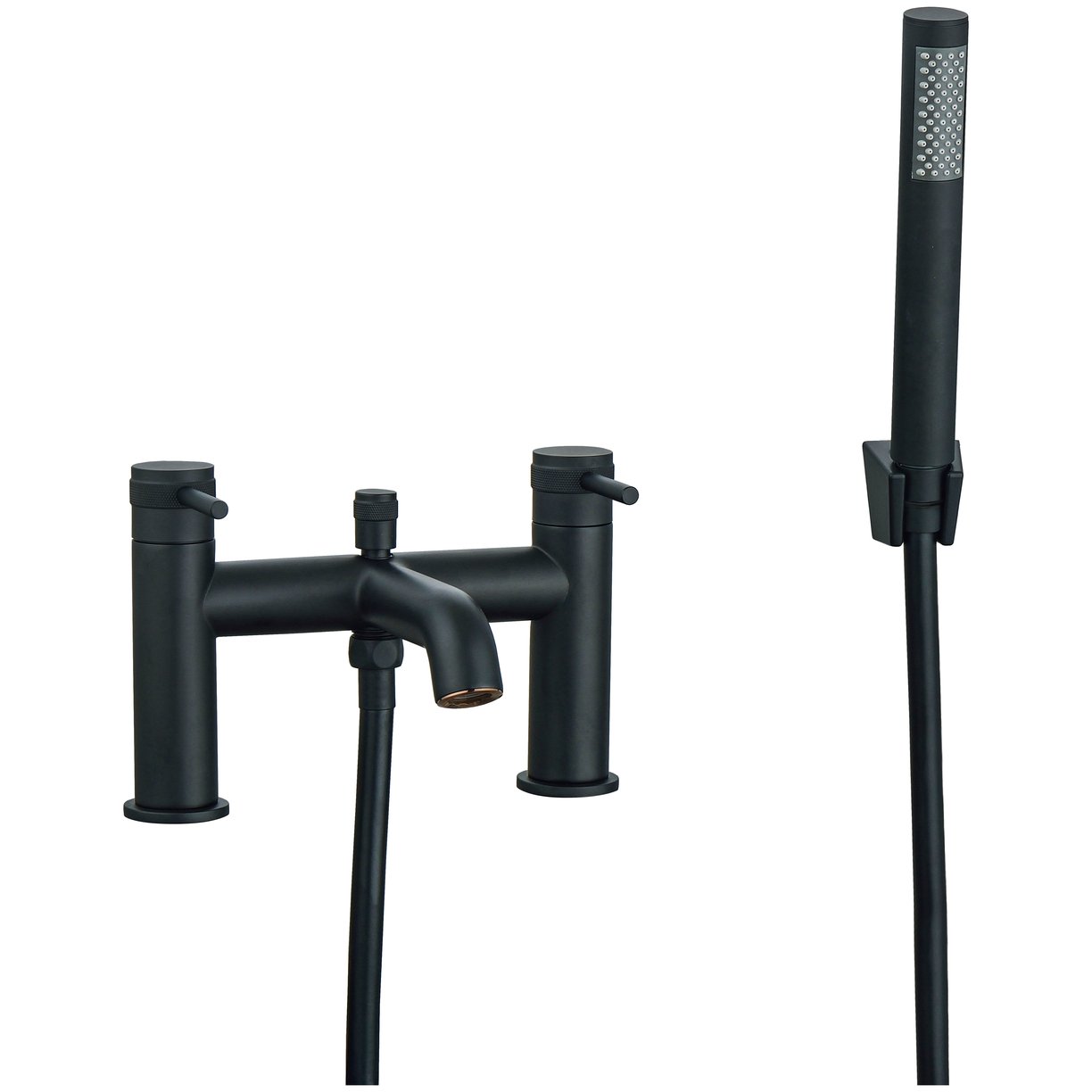 Dundas Black Bath Shower Mixer