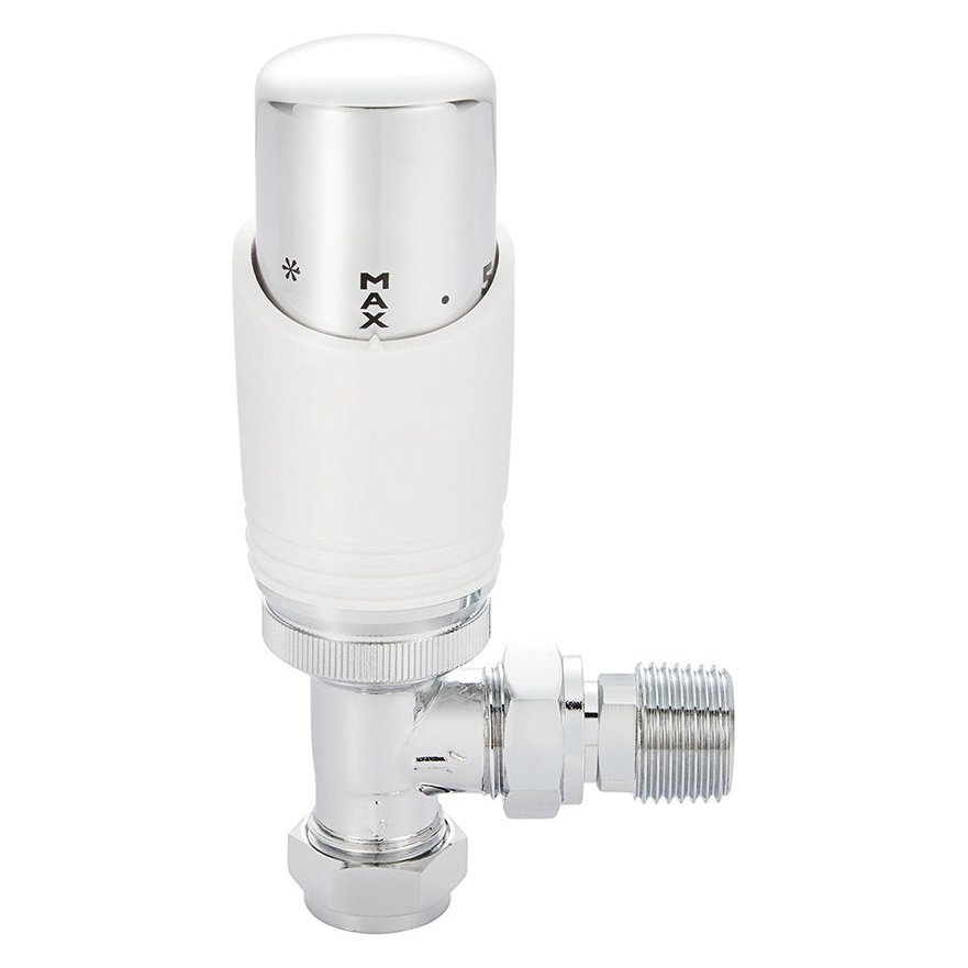 ASP Bute Trv 15mm/10mm Reducer - Angled Single White