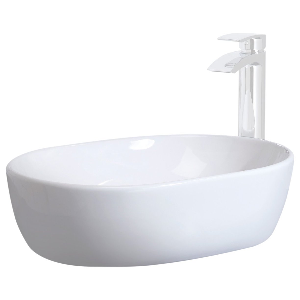 Jura 480 x 340mm Oval Washbowl 1TH