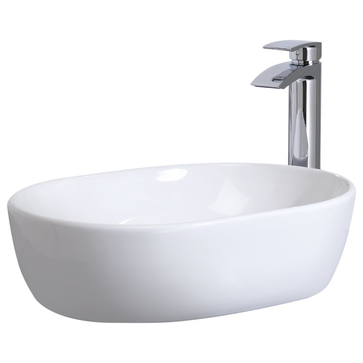 Jura 480 x 340mm Oval Washbowl 1TH